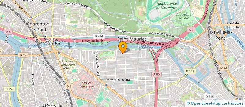 localisation de l'entreprise SCI CHIPS à MAISONS-ALFORT