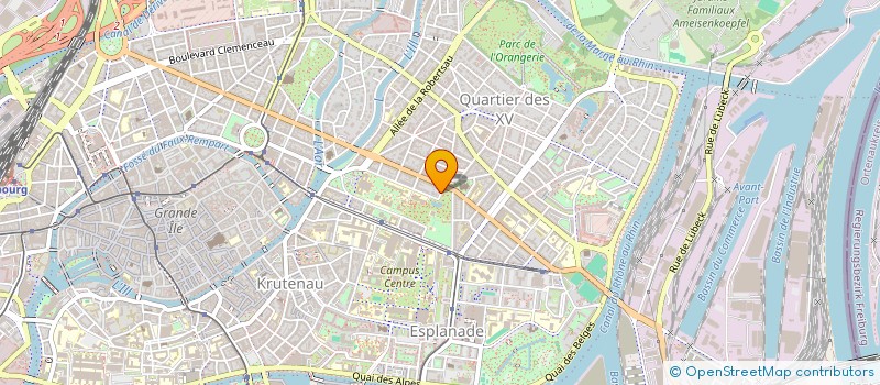 localisation de l'entreprise SCI CHIRURGIE ESTHETIQUE EUROPEENNE à STRASBOURG