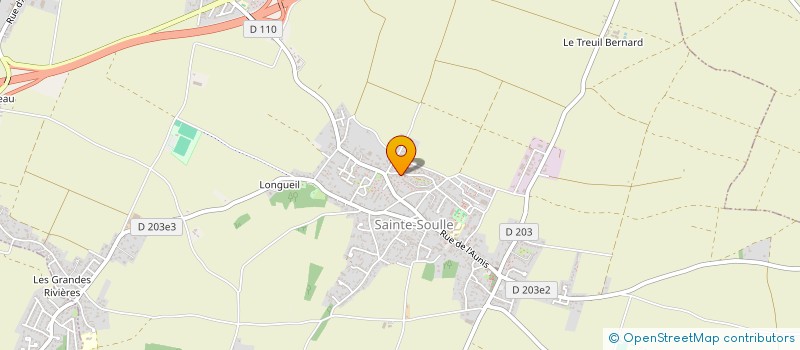 localisation de l'entreprise SCI CHISSON IMMO  SAINTE-SOULLE