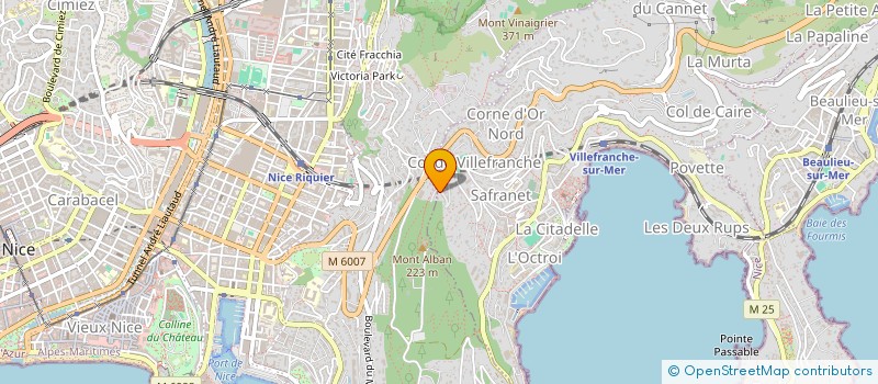 localisation de l'entreprise SCI CHIVAS à VILLEFRANCHE-SUR-MER