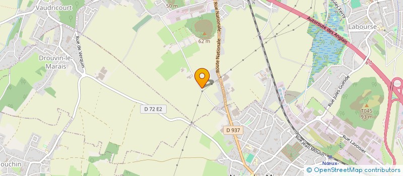 localisation de l'entreprise SCI CHIVET  VERQUIN