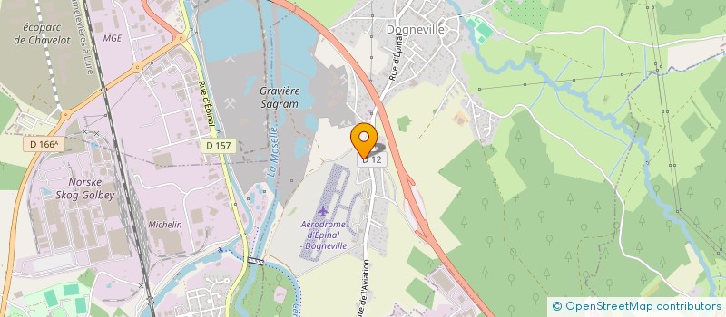 localisation de l'entreprise SCI CHL  DOGNEVILLE
