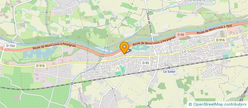 localisation de l'entreprise SCI CHLEO  LE SOLER