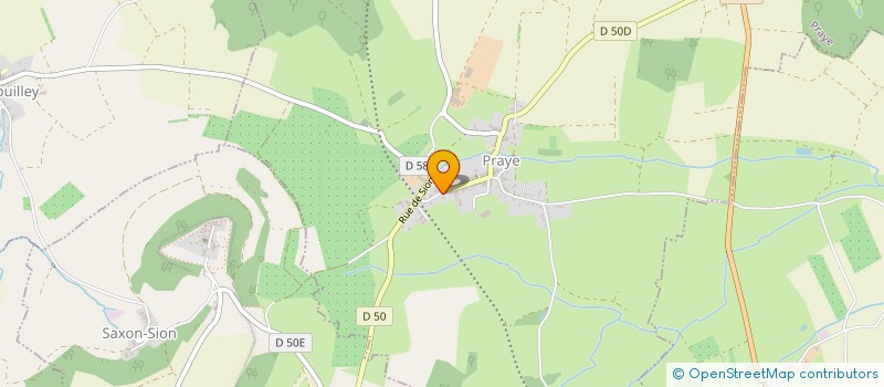 localisation de l'entreprise SCI CHLOAL  PRAYE