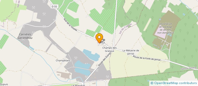 localisation de l'entreprise SCI CHLOARTH  VAL-DE-COGNAC