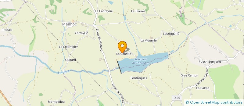 localisation de l'entreprise SCI CHLOCABEN  MAILHOC