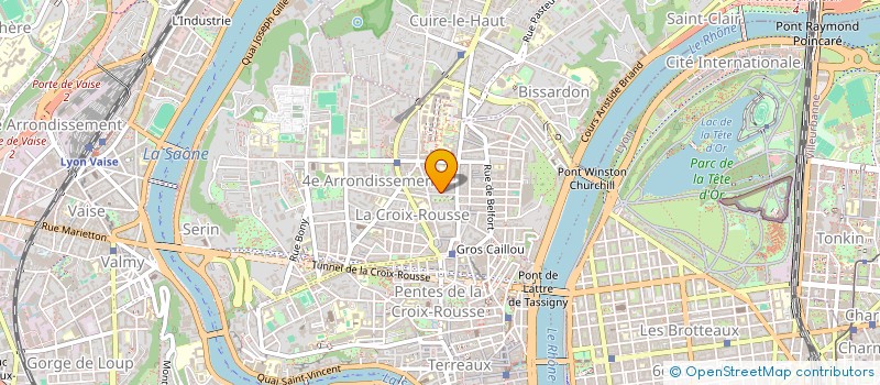 localisation de l'entreprise SCI  CHLOE  LYON