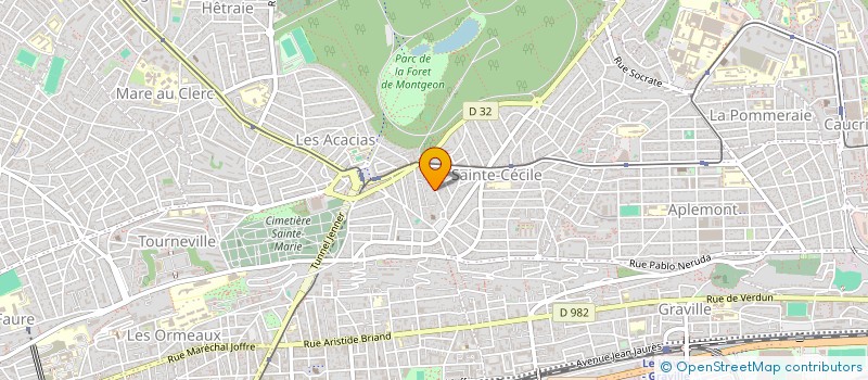 localisation de l'entreprise SCI CHLOE à LE HAVRE