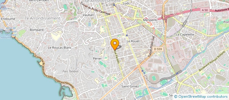 localisation de l'entreprise SCI CHLOE à MARSEILLE
