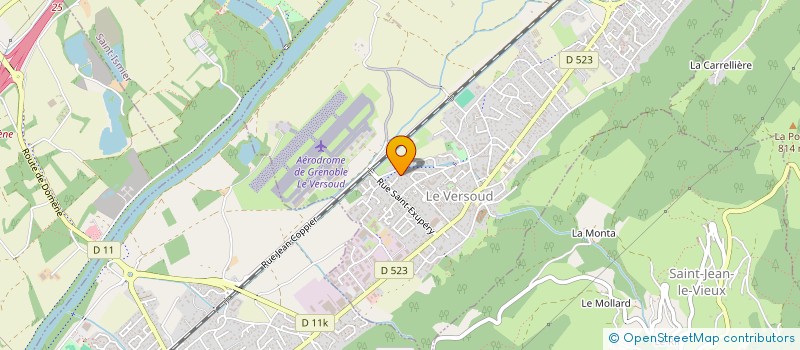 localisation de l'entreprise SCI CHLOE  LE VERSOUD