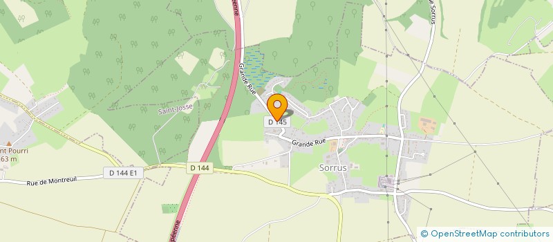 localisation de l'entreprise SCI CHLOE B  SORRUS