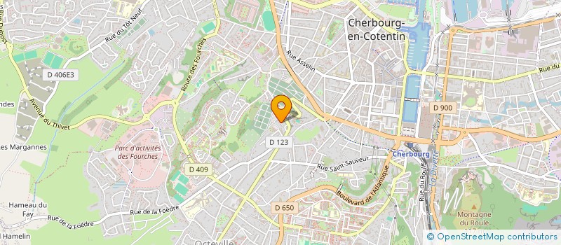 localisation de l'entreprise SCI CHLOE ET HUGO à CHERBOURG-EN-COTENTIN