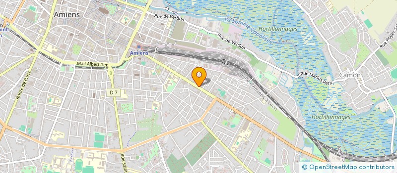 localisation de l'entreprise SCI CHLOENZO à AMIENS