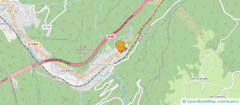 localisation de l'entreprise SCI CHLOJA  LES NEYROLLES