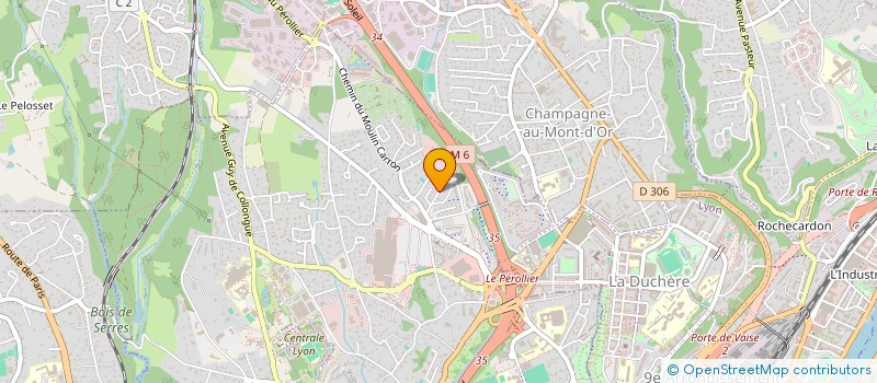 localisation de l'entreprise SCI  CHLOLA  ECULLY