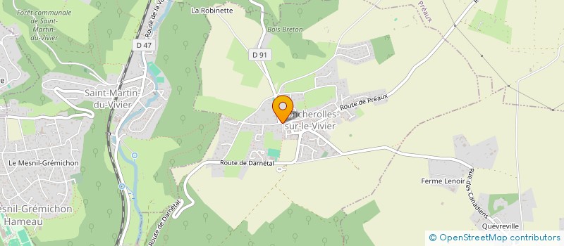 localisation de l'entreprise SCI CHLOMA  RONCHEROLLES-SUR-LE-VIVIER