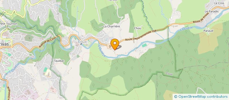 localisation de l'entreprise SCI CHLONY  LIVRON-SUR-DROME