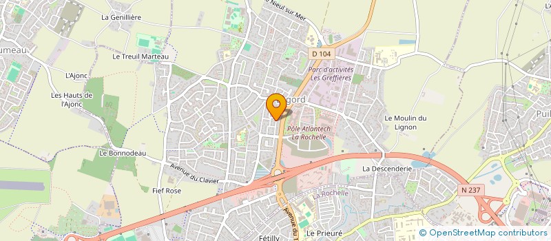 localisation de l'entreprise SCI CHLOUIS  LAGORD