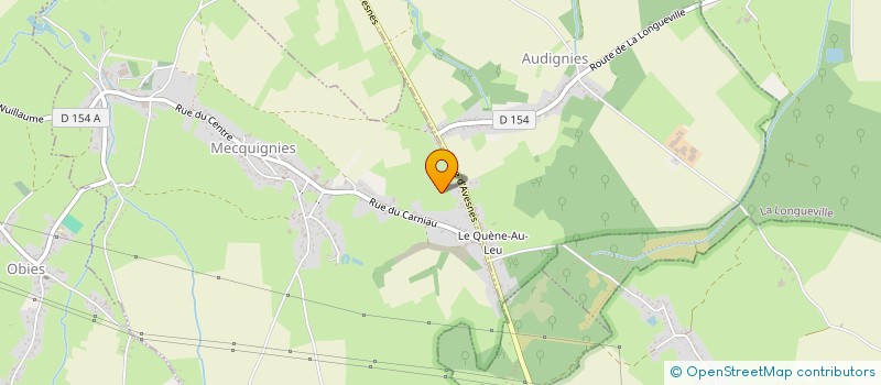 localisation de l'entreprise SCI CHM7  MECQUIGNIES