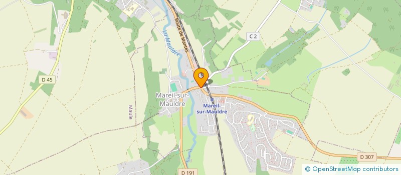 localisation de l'entreprise SCI CHMALO  MAREIL-SUR-MAULDRE