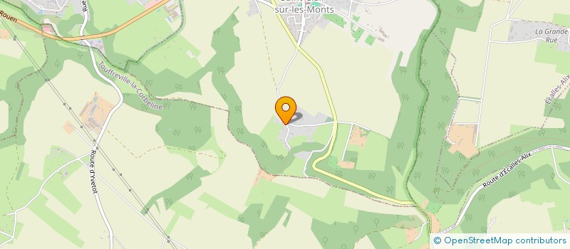 localisation de l'entreprise SCI CHO'CAUX'LATERIE  SAINT-CLAIR-SUR-LES-MONTS