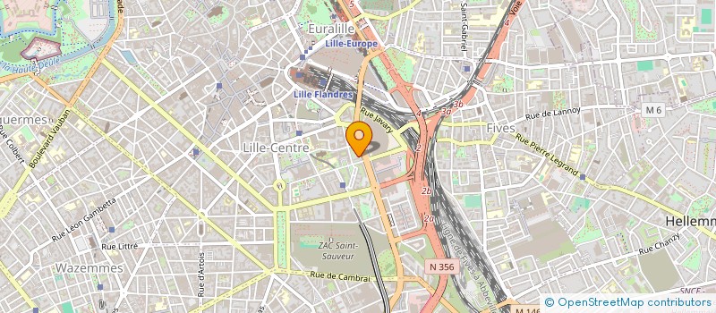 localisation de l'entreprise SCI CHOCAN à LILLE