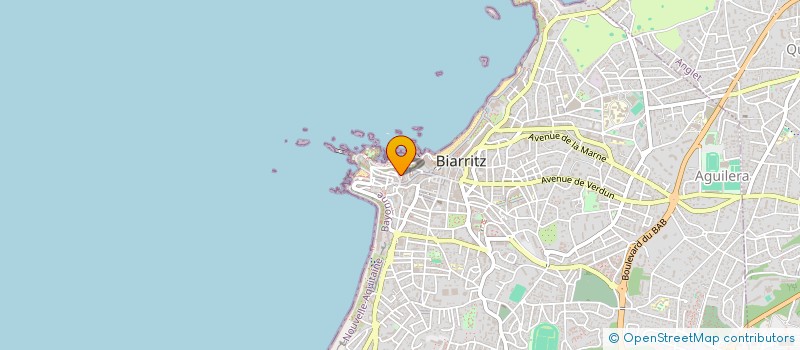 localisation de l'entreprise SCI CHOCO - GOCHO à BIARRITZ