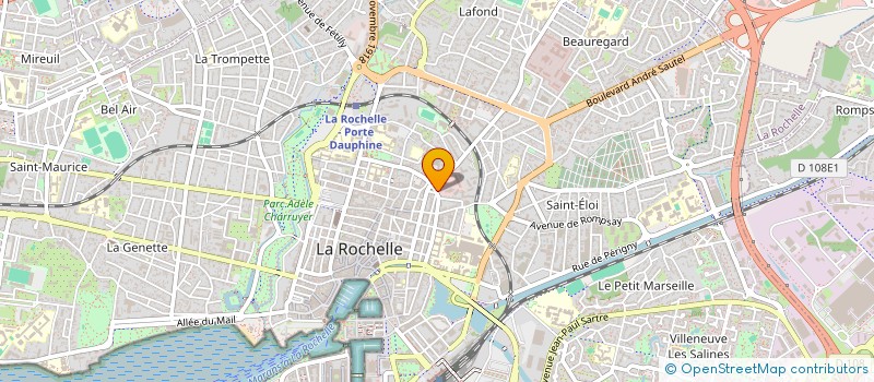 localisation de l'entreprise SCI CHOCOLAT  LA ROCHELLE