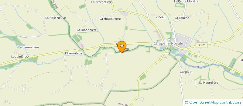 localisation de l'entreprise SCI CHOISEAU à LA BAZOCHE-GOUET