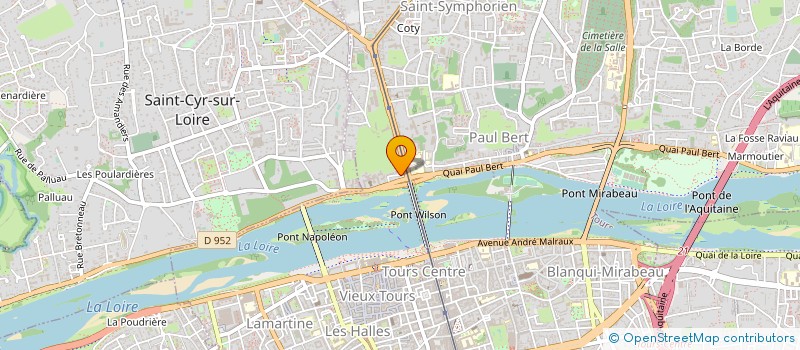localisation de l'entreprise SCI CHOISEUL  TOURS