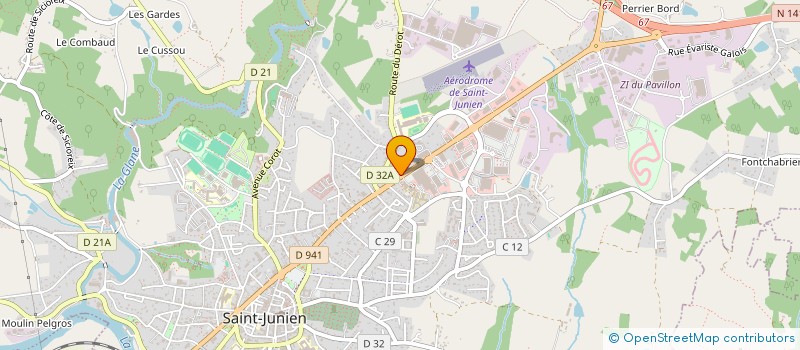 localisation de l'entreprise SCI CHOISNET à SAINT-JUNIEN