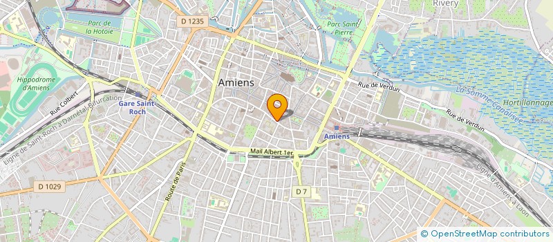 localisation de l'entreprise SCI CHOISY à AMIENS