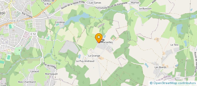 localisation de l'entreprise SCI CHOISY à FEYTIAT