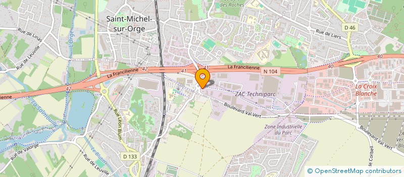 localisation de l'entreprise SCI CHOISY  SAINT-MICHEL-SUR-ORGE