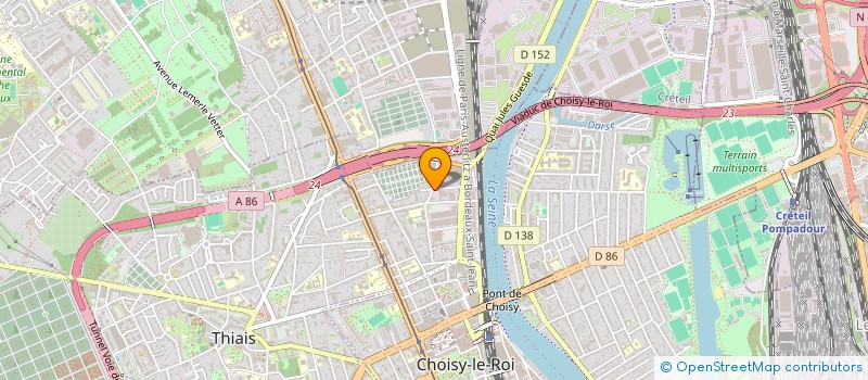 localisation de l'entreprise SCI CHOISY IMMO à CHOISY-LE-ROI