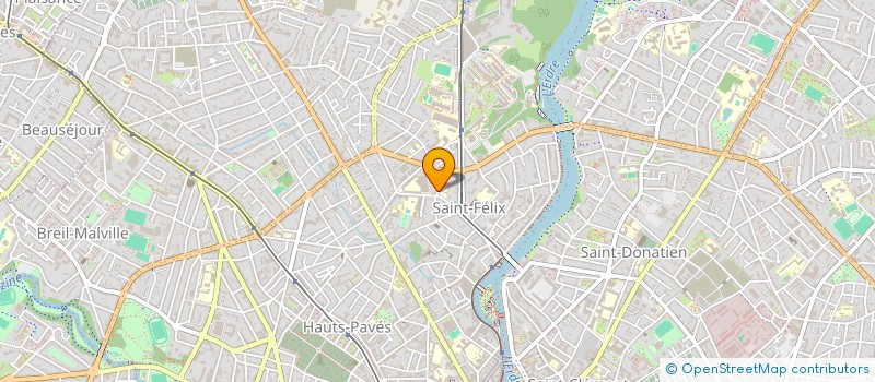 localisation de l'entreprise SCI CHOIZEAU à NANTES