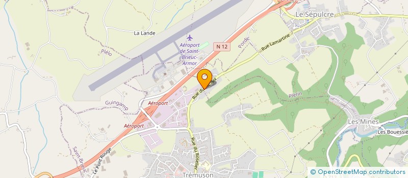 localisation de l'entreprise SCI CHOK-DEE  PLERIN