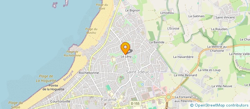 localisation de l'entreprise SCI CHOLET  SAINT-MALO
