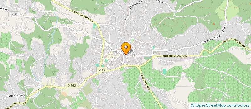 localisation de l'entreprise SCI CHOLNI  LORGUES