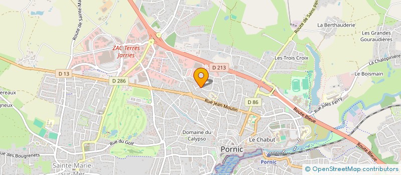 localisation de l'entreprise SCI CHOLPA  PORNIC