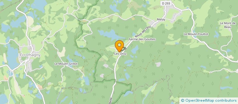 localisation de l'entreprise SCI CHOMY  TERNUAY-MELAY-ET-SAINT-HILAIRE