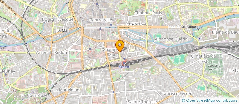 localisation de l'entreprise SCI CHON  RENNES