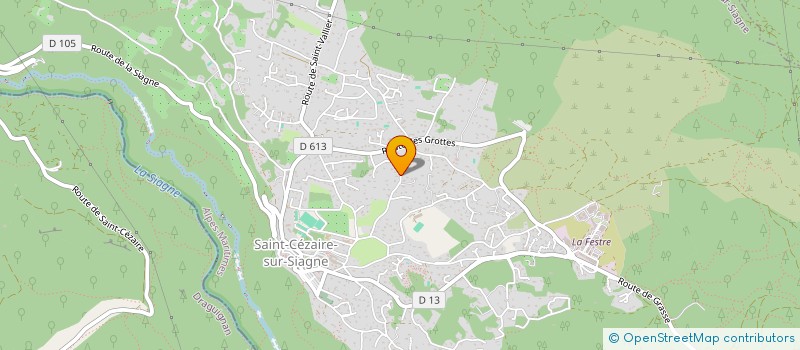 localisation de l'entreprise SCI CHOOWY  SAINT-CEZAIRE-SUR-SIAGNE