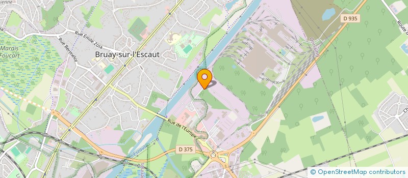 localisation de l'entreprise SCI CHOPARD-DURAN  SAINT-SAULVE