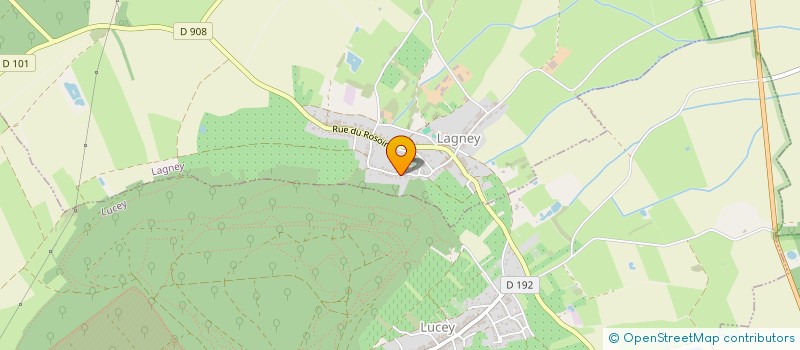 localisation de l'entreprise SCI CHOPE IMMO  LAGNEY