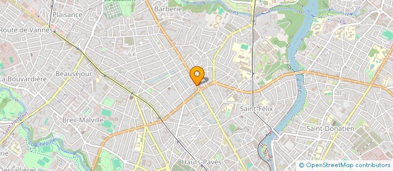 localisation de l'entreprise SCI CHOPIN à NANTES