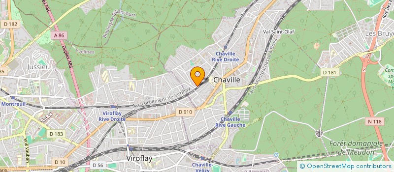 localisation de l'entreprise SCI CHOPIN à CHAVILLE