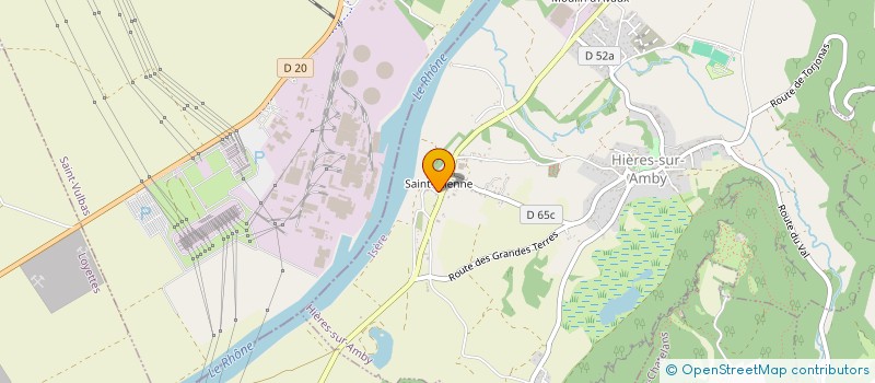 localisation de l'entreprise SCI CHOPIN IMMOBILIER  HIERES-SUR-AMBY