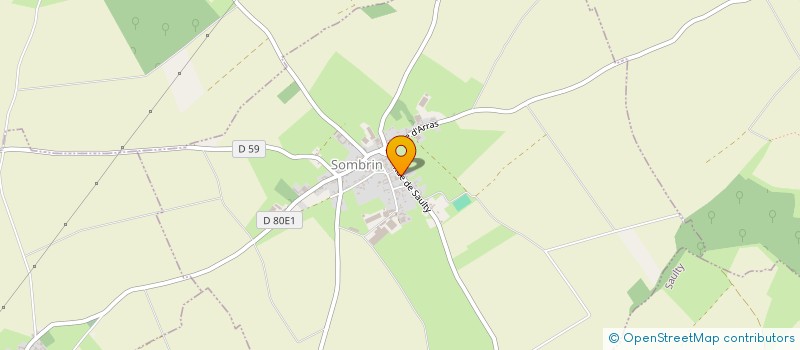 localisation de l'entreprise SCI CHOQUET LORIDANT  SOMBRIN