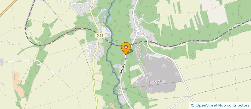 localisation de l'entreprise SCI CHORLET-HEDEN  BUTHIERS